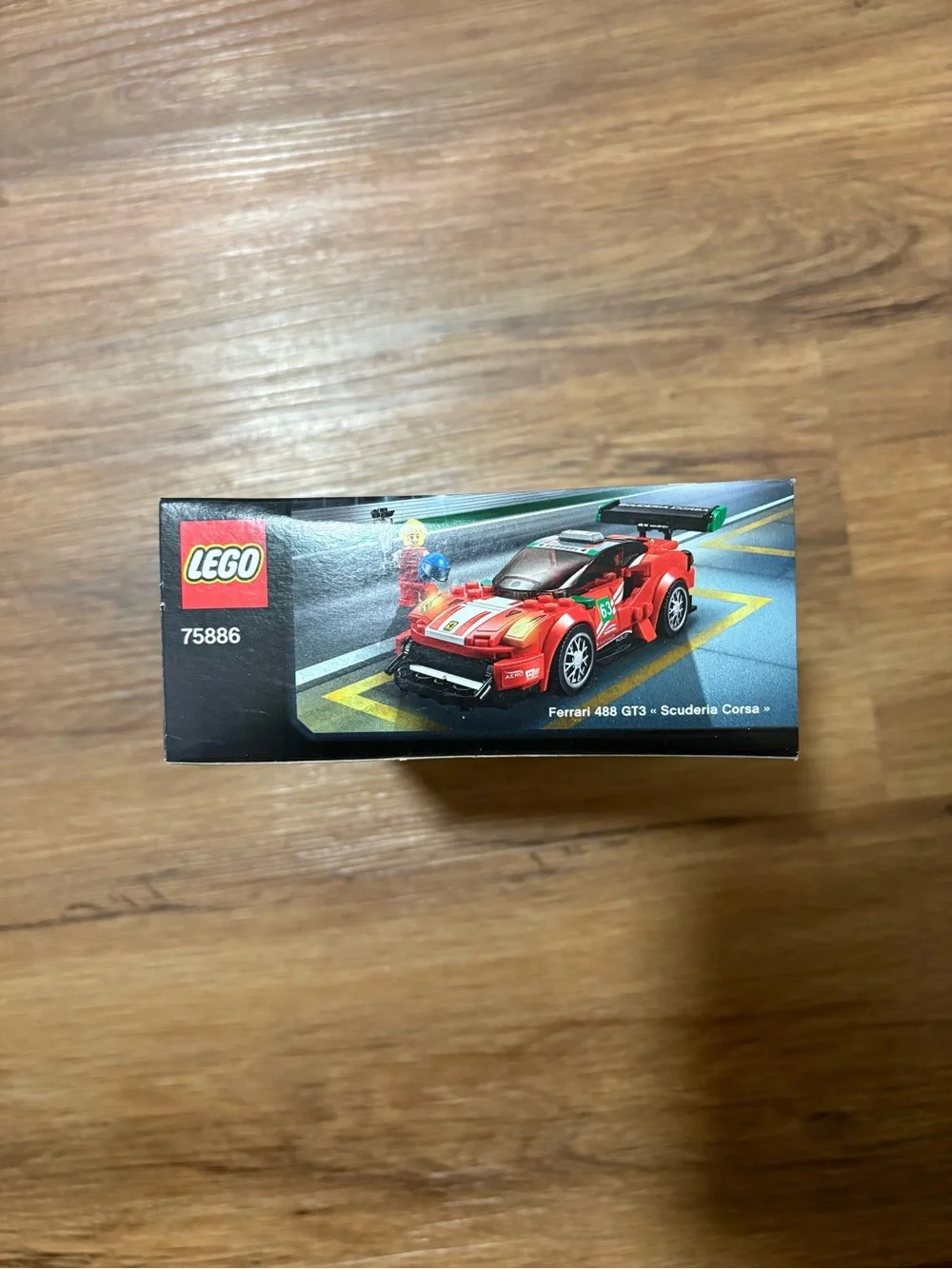 LEGO Speed Champions Ferrari 488 GT3 “Scuderia Corsa”‎ set, set #75886,